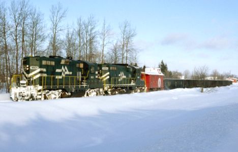 MIGN train at Pellston MI